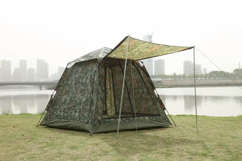 星空丛林迷彩便携帐篷 2·4*2·4米.高度1.8米,单层四