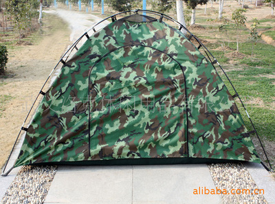 【生产供应单层帐可定制军用迷彩帐篷】价格,厂家,图片,野营帐篷,武义洛克休闲用品-