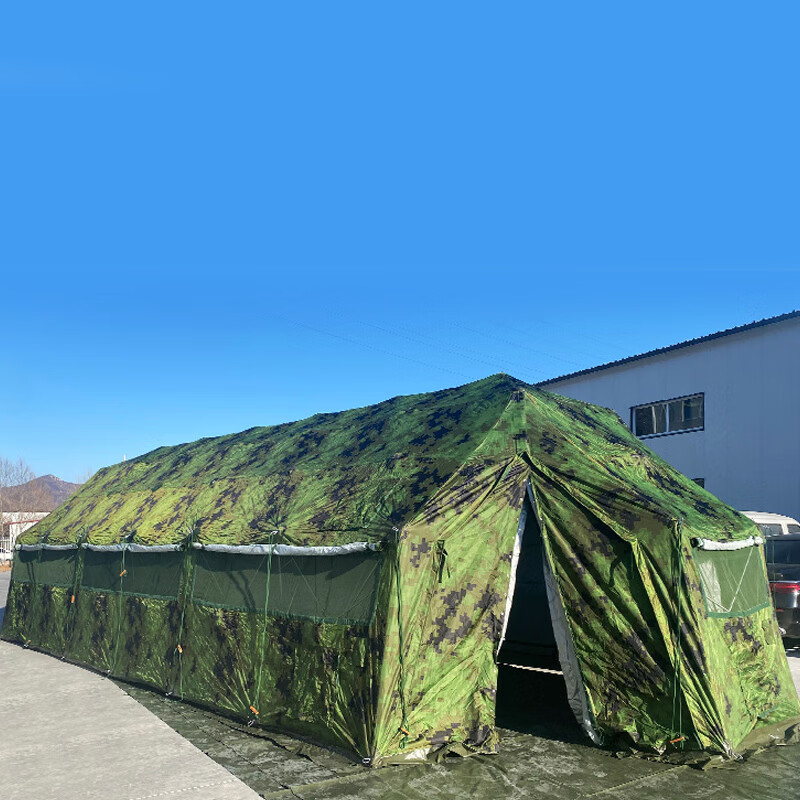 奕澜迷彩折叠网架帐篷 多功能救灾与军用装备解析